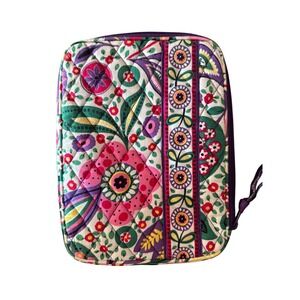 Vera Bradley Viva La Vera‎ Quilted Floral Zip Tablet Cover 10.5" Boho Paisley